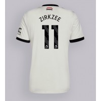 Billiga Manchester United Joshua Zirkzee #11 Tredje fotbollskläder 2024-25 Kortärmad